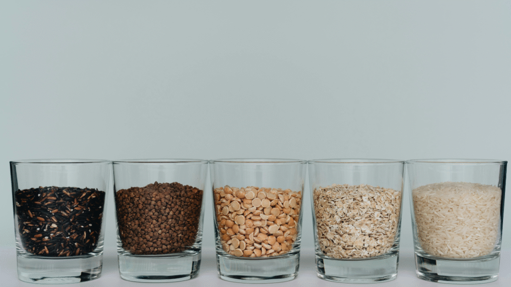 Pulses & Lentils: A wide variety including chickpeas, green and red lentils, mung beans, black-eyed peas, and kidney beans—sourced for size, cleanliness, and cooking quality.